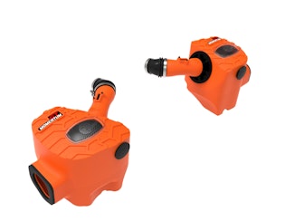 AFE 50-70100KN Momentum   GT Cold Air Intake System Orange w/ Black Pro 5R Filter