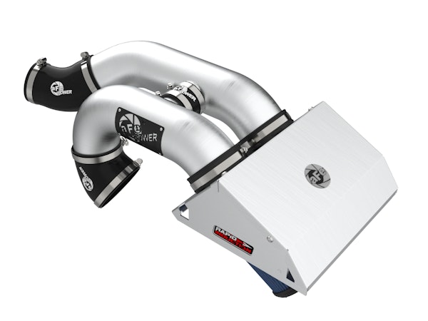 AFE 52-10015RH Rapid Induction Cold Air Intake System w/ Pro 5R Filter Brushed