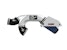 AFE 52-10015RH Rapid Induction Cold Air Intake System w/ Pro 5R Filter Brushed