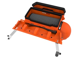 AFE 54-13072KN Magnum FORCE Stage-2 Cold Air Intake System Orange w/ Black Pro 5R Filter
