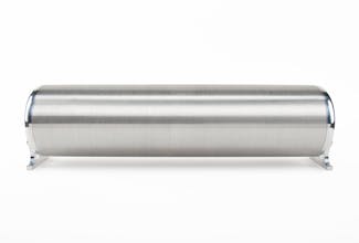 Air Lift Performance 15224 24" FLO Tank - (2) 1/4", (2) 3/8", (1) 1/8" end ports, & 1/8" drain port