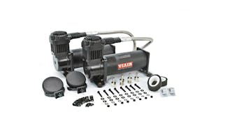 Air Lift Performance 23444B Viair 444C Dual Pack Compressor Stealth Black- 200 PSI