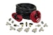 Air Lift Performance 27666 4-Way Manual Control System, 1/4" Air Lines, 4 Gallon Tank, VIAIR 444 Compressor