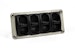 Air Lift Performance 27666 4-Way Manual Control System, 1/4" Air Lines, 4 Gallon Tank, VIAIR 444 Compressor