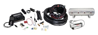 Air Lift Performance 27681 3P Air Management FNPT Manifold 1/4" Air Line 2.5 Gal Raw Alum Tank Compressor