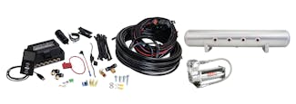 Air Lift Performance 27683 3P Air Management (1/4" Air Line, 5 Gallon Lightweight Raw Aluminum Tank