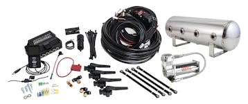 Air Lift Performance 27796 3H Air Management (3/8" Air Line, 2.5 Gallon Lightweight Polished Aluminum Tank