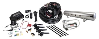 Air Lift Performance 27798 3H Air Management (3/8" Air Line, 5 Gallon Lightweight Polished Aluminum Tank