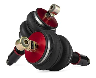 Air Lift Performance 78592 Builder Series Shocks, standard bellow, short shock
