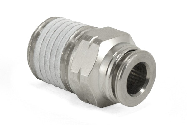 Air Lift 21807 1/4MNPT - 1/4 Push to Connect Fitting