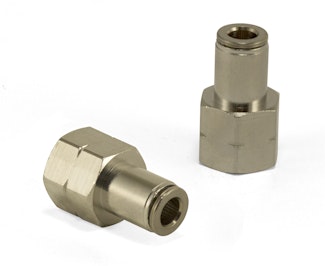 Air Lift 21869 Straight - Female 1/4 FNPT x 1/4 Tube