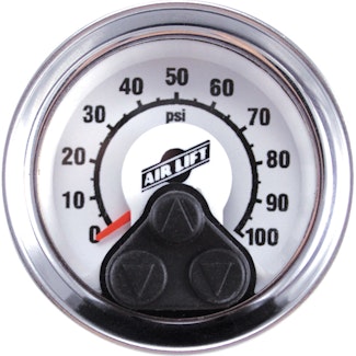 Air Lift 25194 Single Analog Gauge