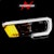 AnzoUSA 111380 Projector Headlights with Plank Style Design Chrome/Amber with DRL
