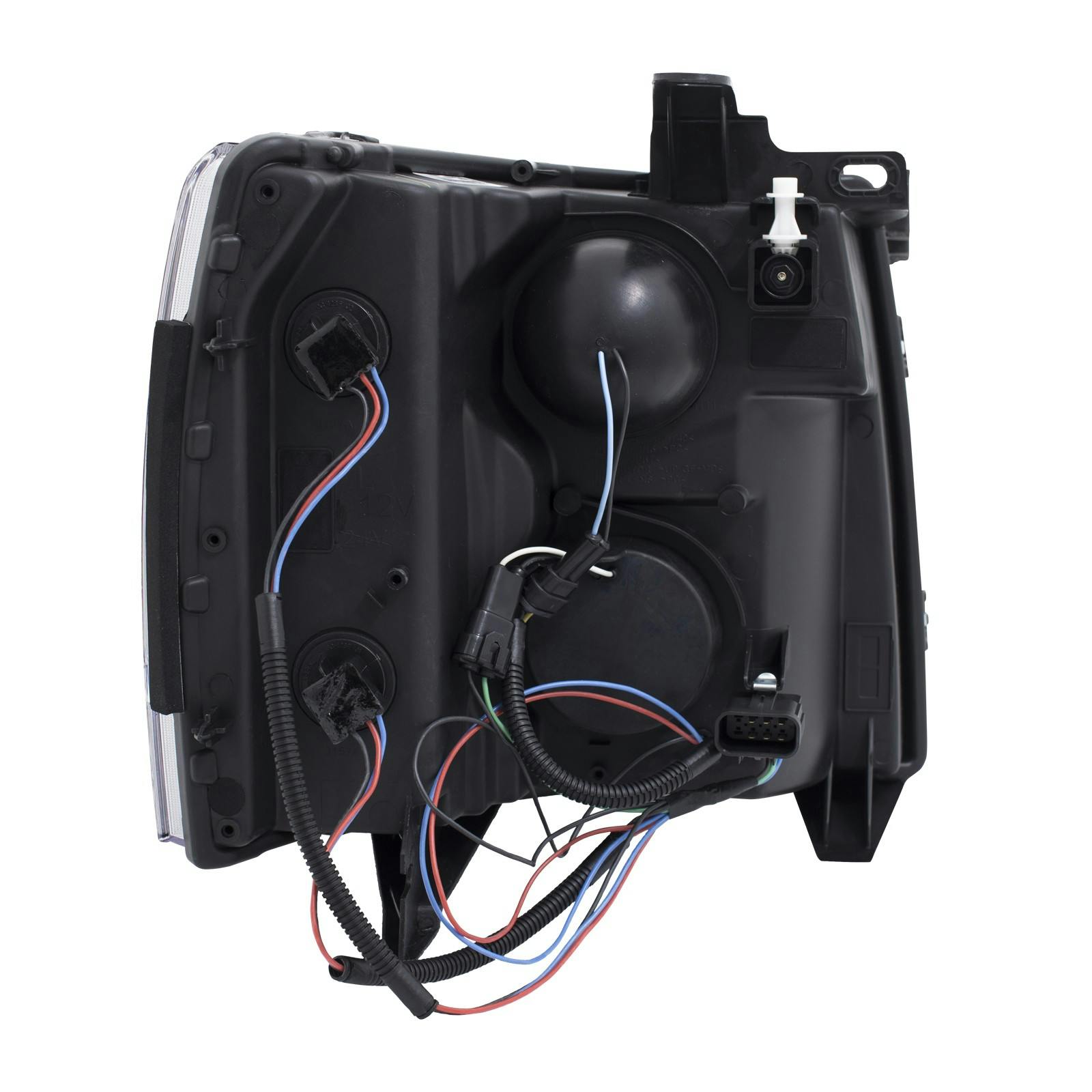 AnzoUSA 111384 Projector Headlights with U-Bar Switchback