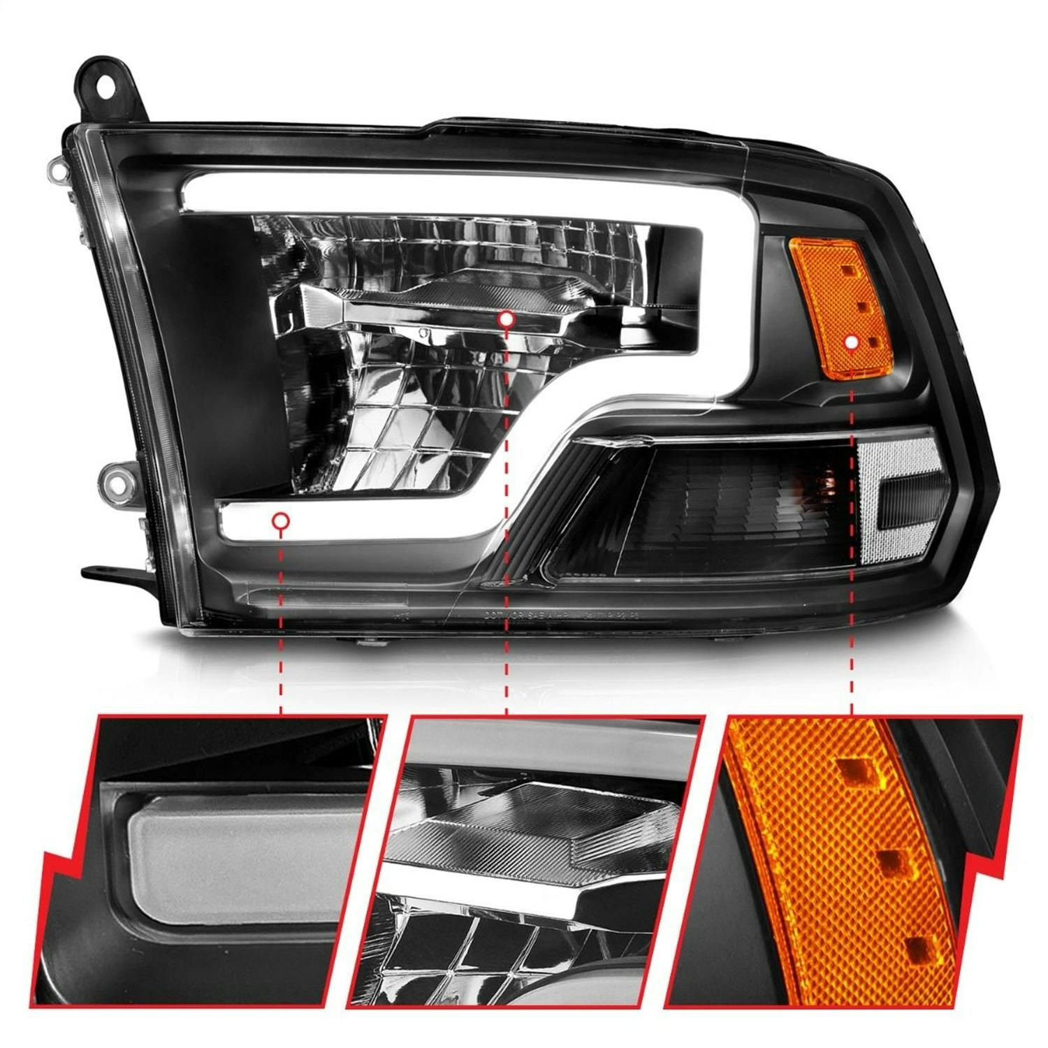 AnzoUSA 111539 LED Projector Headlight