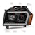 AnzoUSA 111543 Projector Headlights with Light Bar Switchback Black Housing