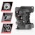 AnzoUSA 111578 LED Projector Headlights with Light Bar Switchback Chrome Housing
