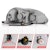 AnzoUSA 121068 Projector Headlights with Halo Black
