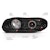 AnzoUSA 121160 Projector Headlights with Halo Black