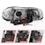 AnzoUSA 121160 Projector Headlights with Halo Black