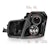 AnzoUSA 121417 Projector Headlights with Halo Black (SMD LED)