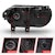 AnzoUSA 121526 Crystal Headlights Black