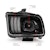 AnzoUSA 121566 Projector Headlights with Light Bar Black Housing