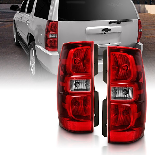 AnzoUSA 311304 Taillight Red/Clear Lens (OE Replacement)
