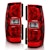 AnzoUSA 311304 Taillight Red/Clear Lens (OE Replacement)
