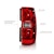 AnzoUSA 311304 Taillight Red/Clear Lens (OE Replacement)