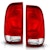 AnzoUSA 311307 Taillight Red/Clear Lens (OE Replacement)