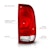 AnzoUSA 311307 Taillight Red/Clear Lens (OE Replacement)