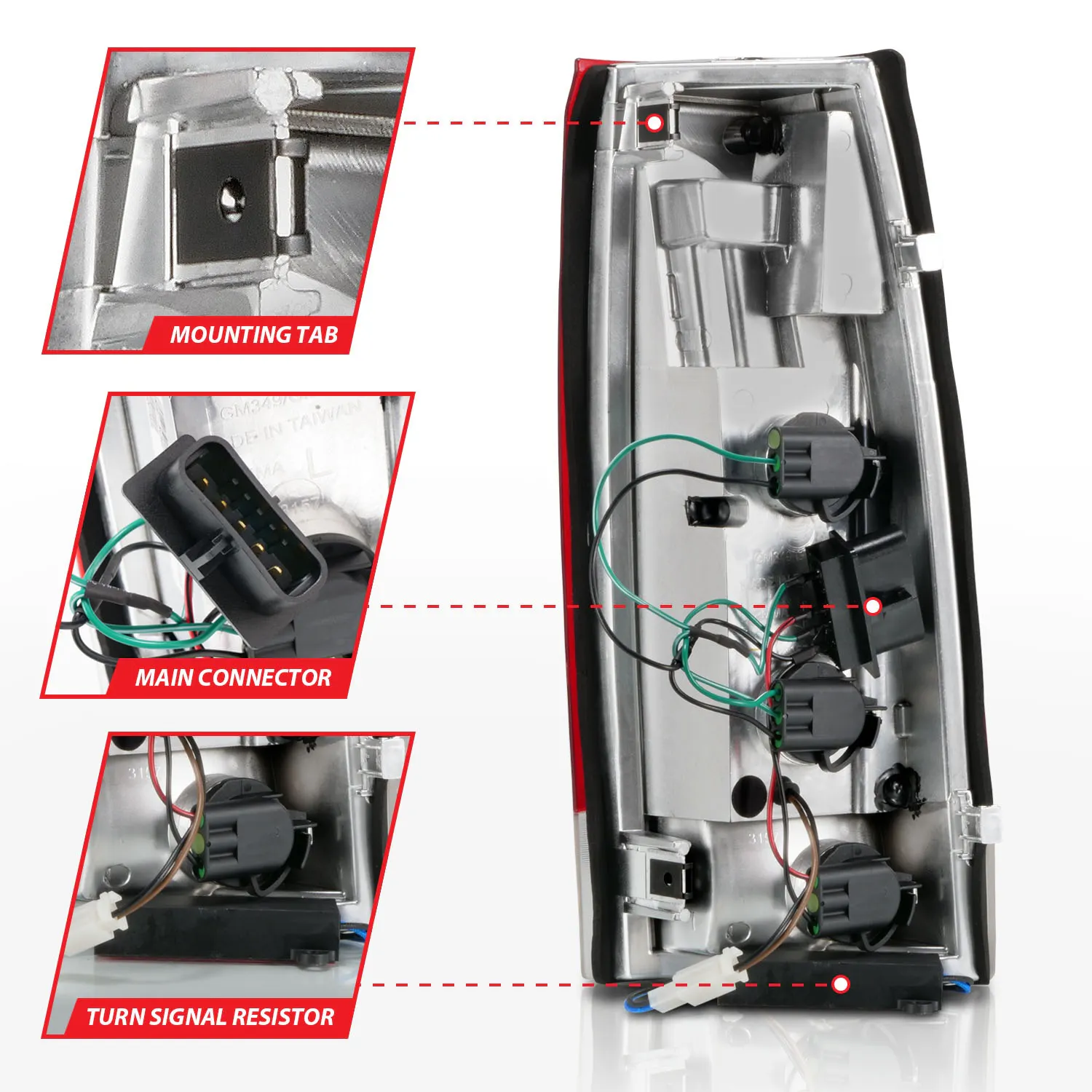 AnzoUSA 311346 LED Tail Light Assembly