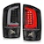 AnzoUSA 311368 LED Tail Lights with Light Bar Black Housing Clear Lens
