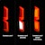 AnzoUSA 311374 LED Tail Lights with Light Bar Black Housing Clear Lens