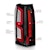 AnzoUSA 311374 LED Tail Lights with Light Bar Black Housing Clear Lens