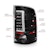 AnzoUSA 311388 LED Tail Lights with Light Bar Black Housing Clear Lens
