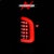 AnzoUSA 311400 LED Tail Lights with Light Bar Sequential Black Housing Clear Lens