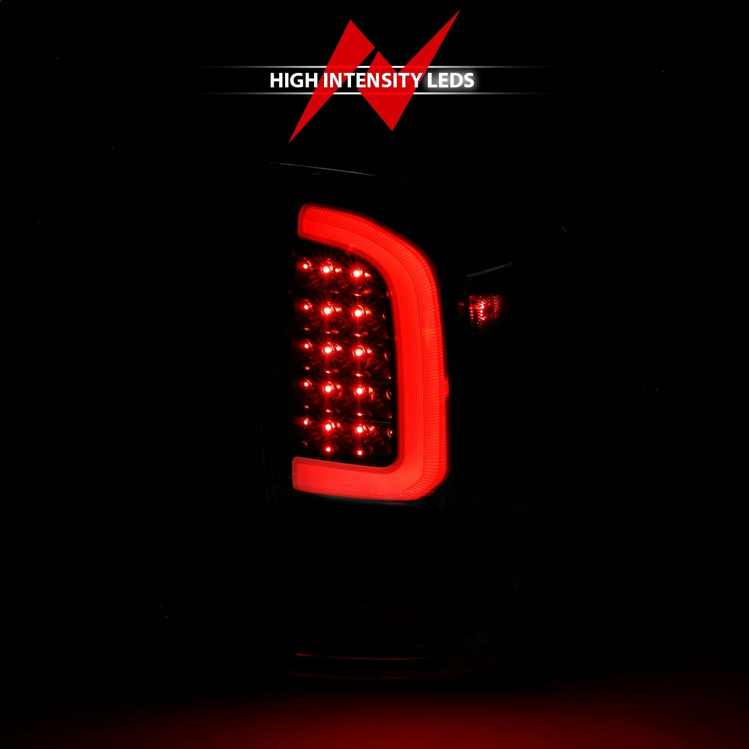 AnzoUSA 311401 LED Tail Lights with Light Bar Sequential