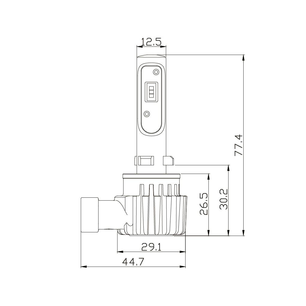 ARC Lighting 21801 880/881;100% Fitment;Compact and Powerful;Patented ...