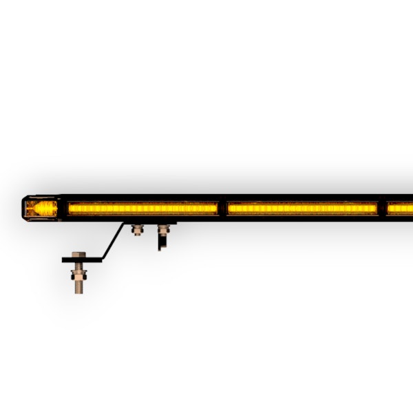 ARC Lighting BB6105A Work Bar Strobe 51, Premium Strobe Light Bar 51 Inch, Amber, w/ Remote Control