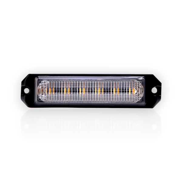 ARC Lighting BB6110A Work Bar Strobe 4 Slim, 4" Ultra Slim Strobe Light, Amber (1EA)