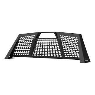 ARIES 1110110 Switchback Black Aluminum Headache Rack, Select Chevrolet Silverado, GMC Sierra