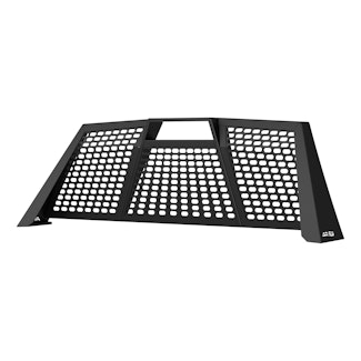 ARIES 1110111 Switchback Black Aluminum Headache Rack, Select Dodge, Ram 1500, 2500, 3500