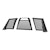 ARIES 1110112 Switchback Black Aluminum Headache Rack, Select Ford F-150