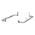 ARIES 204054 3" Round Black Steel Side Bars, Select Silverado, Sierra 1500 Extended Cab