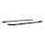 ARIES 205030 3" Round Black Steel Side Bars, Select Dodge, Ram 2500, 3500