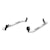 ARIES 205041-2 3" Round Polished Stainless Side Bars, Select Dodge, Ram 1500, 2500, 3500