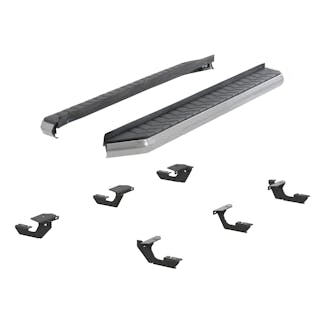 ARIES 2051031 AeroTread 5" x 73" Polished Stainless Running Boards, Select Dodge Durango