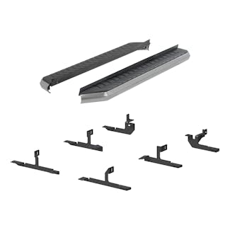ARIES 2051033 AeroTread 5" x 67" Polished Stainless Running Boards, Select Equinox, Terrain